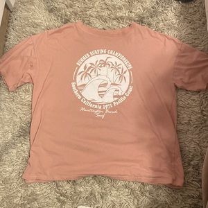Pink surfing shirt